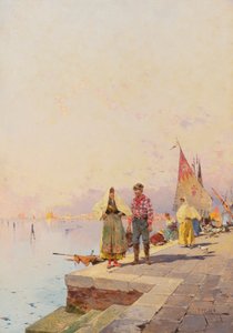 Jour ensoleillé à Venise - Franz Richard Unterberger